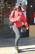 VANESSA HUDGENS and GG MAGREE at Earth Bar After a Workout in West Hollywood 11/18/2020