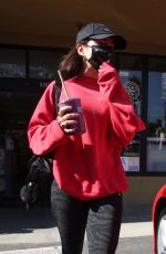 VANESSA HUDGENS and GG MAGREE at Earth Bar After a Workout in West Hollywood 11/18/2020