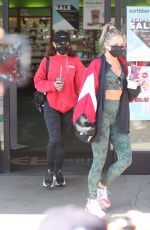 VANESSA HUDGENS and GG MAGREE at Earth Bar After a Workout in West Hollywood 11/18/2020