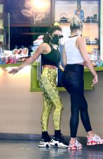 VANESSA HUDGENS and GG MAGREE at Earthbar in West Hollywood 11/17/2020