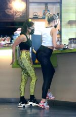 VANESSA HUDGENS and GG MAGREE at Earthbar in West Hollywood 11/17/2020