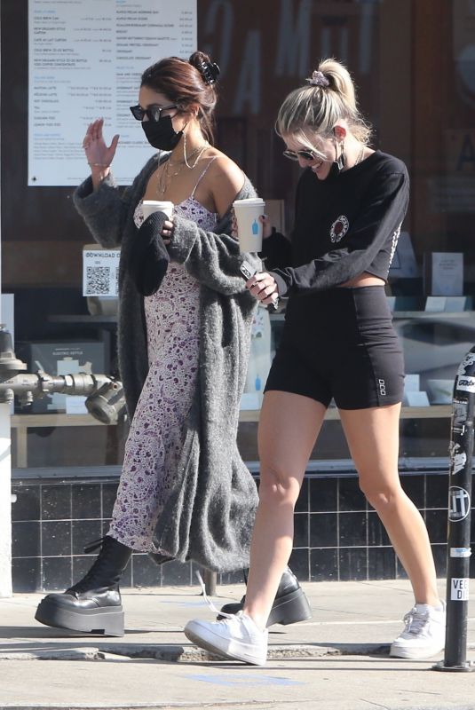 VANESSA HUDGENS and GG MAGREE Out for Coffee in Los Feliz 11/21/2020