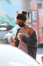 VANESSA HUDGENS and GG MAGREE Out for Coffee in Los Feliz 11/21/2020