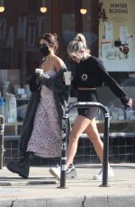 VANESSA HUDGENS and GG MAGREE Out for Coffee in Los Feliz 11/21/2020