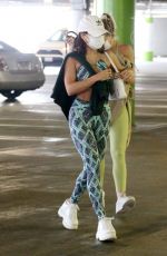 VANESSA HUDGENS and GG MAGREE Out Shopping in Beverly Hills 11/24/2020