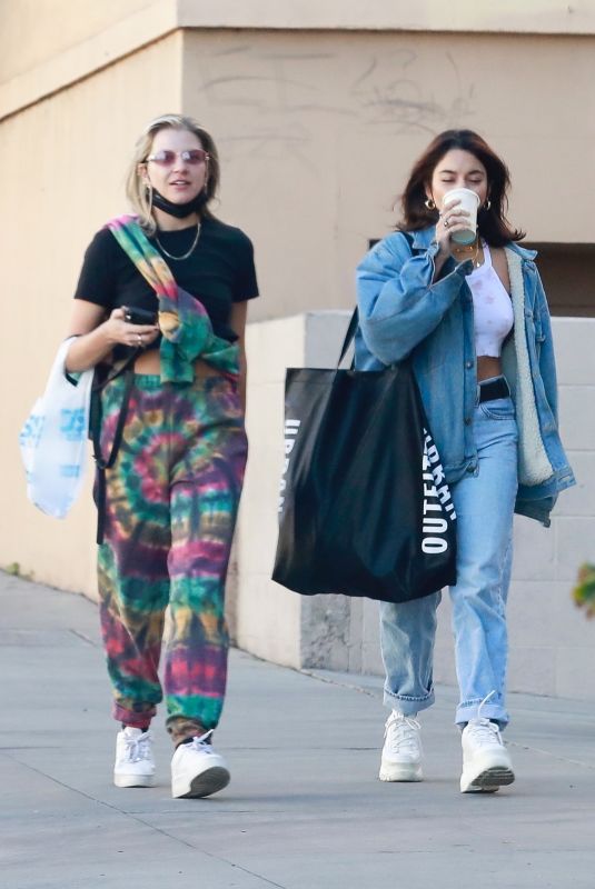 VANESSA HUDGENS and GG MAGREE Out Shopping in Los Angeles 11/28/2020