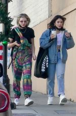 VANESSA HUDGENS and GG MAGREE Out Shopping in Los Angeles 11/28/2020