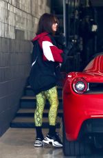 VANESSA HUDGENS Leaves Dogpound Gym in West Hollywood 11/17/2020
