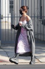 VANESSA HUDGENS Out for Coffee in Los Feliz 11/21/2020