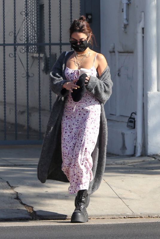 VANESSA HUDGENS Out for Coffee in Los Feliz 11/21/2020
