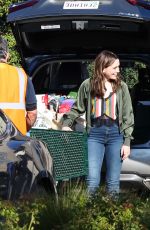 VICTORIA PEDRETTI on the Set of You, Third Season in Los Angeles 11/12/2020