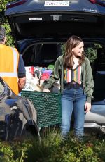 VICTORIA PEDRETTI on the Set of You, Third Season in Los Angeles 11/12/2020