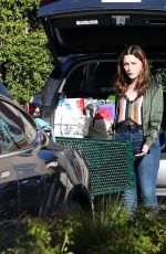 VICTORIA PEDRETTI on the Set of You, Third Season in Los Angeles 11/12/2020
