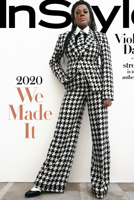 VIOLA DAVIS in Instyle Magazine, December 2020