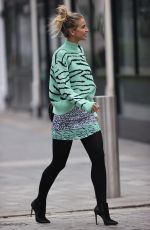 VOGUE WILLIAMS Arrives at Heart Radio in London 11/29/2020