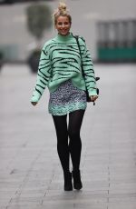 VOGUE WILLIAMS Arrives at Heart Radio in London 11/29/2020
