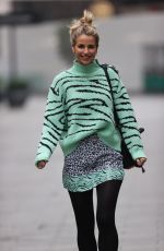 VOGUE WILLIAMS Arrives at Heart Radio in London 11/29/2020