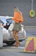 VOGUE WILLIAMS in a Mini Skirt Out in Leeds 11/27/2020