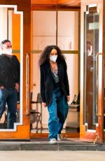 WHITNEY PARK on the Set of Gossip Girl in New York 11/13/2020