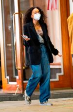 WHITNEY PARK on the Set of Gossip Girl in New York 11/13/2020