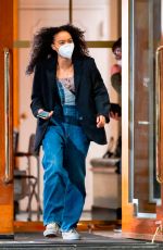 WHITNEY PARK on the Set of Gossip Girl in New York 11/13/2020