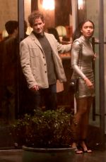 WHITNEY PEAK on the Set of Gossip Girl in New York 11/05/2020