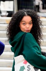 WHITNEY PEAK on the Set of Gossip Girl in New York 11/24/2020