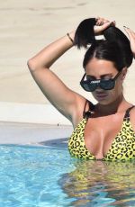 YAZMIN OUKHELLOU in Bikini at a Pool in Turkey, November 2020