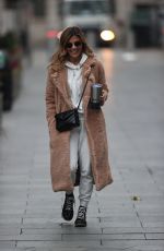 ZOE HARDMAN Arrives at Heart Radio in London 11/29/2020