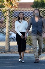 ZOE SALDANA at a Birthday Celebration in Los Angeles 11/13/2020