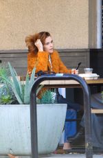 ZOEY DEUTCH Out for Coffe with a Friend in West Hollywood 11/08/2020