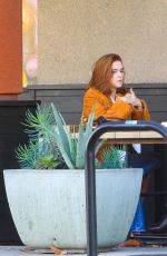 ZOEY DEUTCH Out for Coffe with a Friend in West Hollywood 11/08/2020