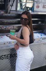 ADDISON RAE Out for Smoothies in West Hollywood 12/02/2020