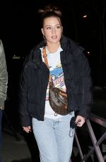 ADELE EXARCHOPOULOS Leaves Quotidien TV Set in Paris 12/07/2020
