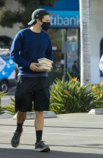 ALEJANDRA ONIEVA and Sebastian Stan Out at The Grove in Los Angeles 12/09/2020