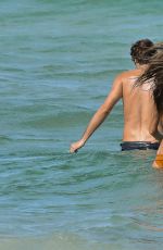 ALESSANDRA AMBROSIO in Bikini at Brava Beach in Florianopolis 12/03/2020