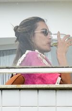 ALESSANDRA AMBROSIO on Balcony of Her Hotel in Florianopolis 12/25/2020