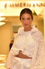 ALESSANDRA AMBROSIO Promotes New Zimmerman Store in Sao Paulo 12/08/2020