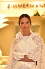 ALESSANDRA AMBROSIO Promotes New Zimmerman Store in Sao Paulo 12/08/2020