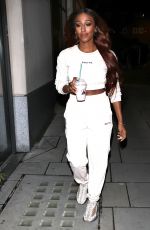 ALEXANDRA BURKE Leaves Anthony Joshua Gym in London 12/06/2020
