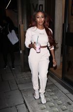 ALEXANDRA BURKE Leaves Anthony Joshua Gym in London 12/06/2020