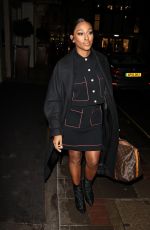ALEXANDRA BURKE Leaves Morning Live in London 12/18/2020