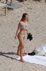 ALEXIS REN in Bikini at Shellona Beach in St. Barth 12/20/2020