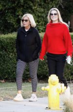 ALI LARTER Out with Her Mother in Santa Monica 12/25/2020