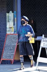 ALIA SHAWKAT Out for Coffee in Los Feliz 12/29/2020