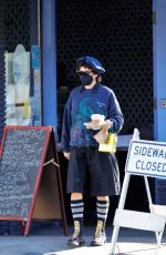 ALIA SHAWKAT Out for Coffee in Los Feliz 12/29/2020