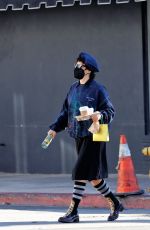 ALIA SHAWKAT Out for Coffee in Los Feliz 12/29/2020