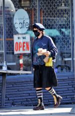 ALIA SHAWKAT Out for Coffee in Los Feliz 12/29/2020