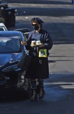 ALIA SHAWKAT Out for Coffee in Los Feliz 12/29/2020