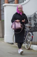ALICE EVE Out and About in London 12/07/2020